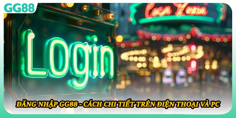 Đăng Nhập GG88 - Cách Chi Tiết Trên Điện Thoại Và PC